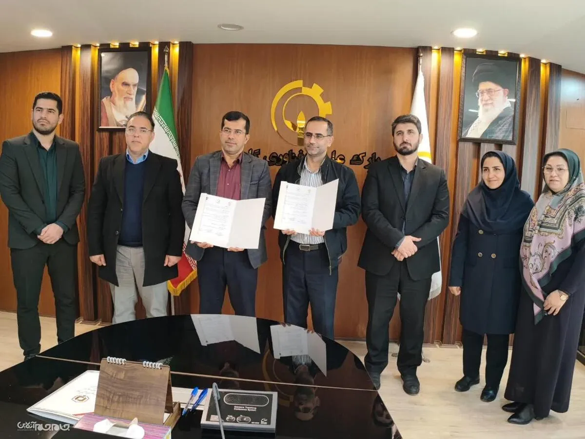 تفاهم‌نامه همکاری فی‌مابین پارک علم و فناوری گلستان و بنیاد مسکن استان منعقد شد
