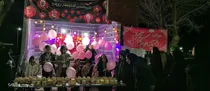 دخترانه‌ترین اجتماع این شب‌ها، در یک موکب شهرستان بروجن +تصاویر