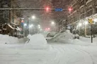 جستجوی اجساد یخ‌زده در خودروهای مدفون در برف