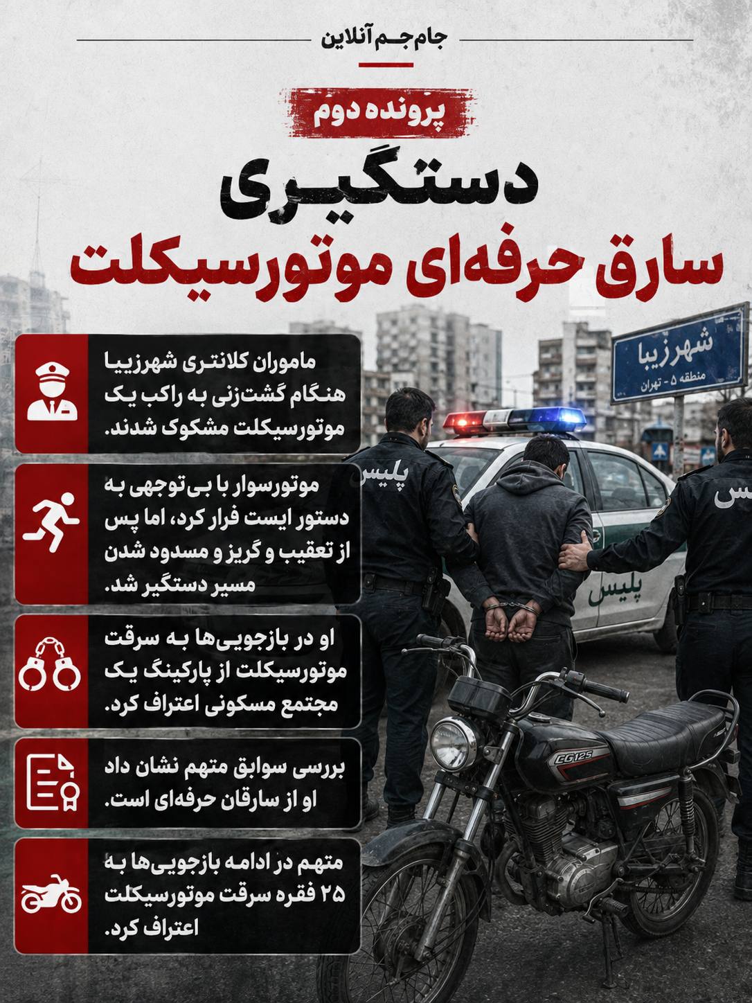 سه پرونده جنجالی در تهران/از سرقت میلیاردی پسر تا کلینیک جعلی دوبرادر