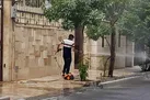 مصرف عجیب آب در پاییز خشک