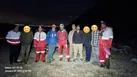 نجات ۳ جوان 19 ساله از ارتفاعات روستای مرور میبد توسط تیم های هلال احمر یزد