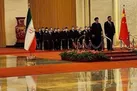 استقبال رسمی در چین؛ شلیک ۲۱ گلوله توپ به افتخار رئیس جمهور ایران