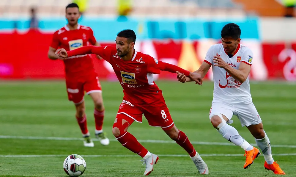 ببینید |عکس تاسف بار از حواشی دیدار شب گذشته پرسپولیس و فولاد خوزستان