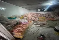 کشف سردخانه غیرمجاز فرآورده خام دامی در منزل مسکونی اهواز