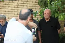 گزارش تصویری | بدرقه پیکر سعید راد به سرای ابدی