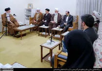 گزارش تصویری | دیدار اعضای هیئت علمی پنجمین کنگره جهانی حضرت رضا علیه‌السلام با رهبر معظم انقلاب
