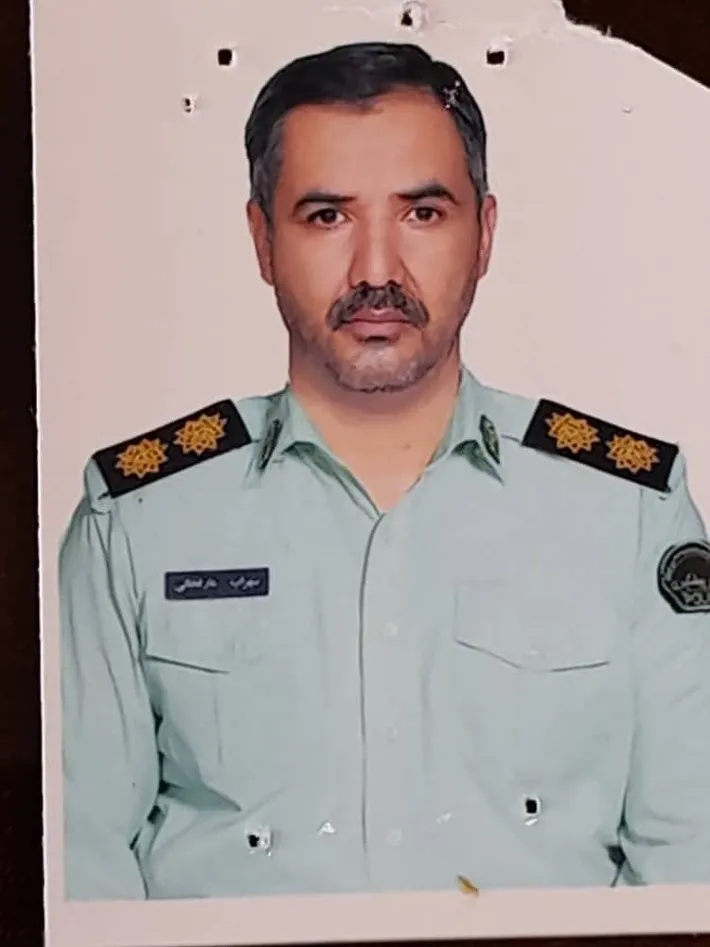 عروج ملکوتی سبکبال عاشق ، افسر پلیس راه خراسان رضوی هنگام خدمت به مردم