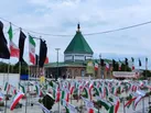 بقاع متبرکه مازندران سیاه‌پوش شدند