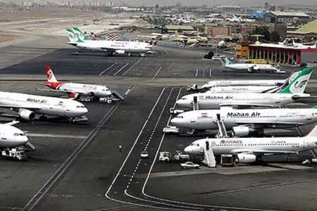 کاهش شدید پروازها در موج چهارم کرونا