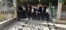مزار مطهر شهدای سنگ شیر خوانسار عطرافشانی و گلباران شد