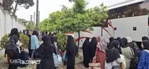 افتتاحیه اردوهای کمیته امداد گلستان با اعزام 260 دانشجوی دختر به گیلان