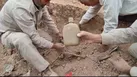 ببینید | تفحص شهیدی با قمقمه پر آب