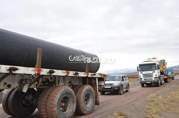 پیمایش بالغ بر ۲ میلیون کیلومتری ناوگان حمل و نقل منطقه ۸ عملیات انتقال گاز ایران