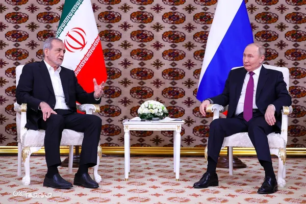 دیدار روسای جمهور ایران و روسیه