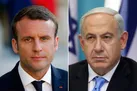 مخالفت نتانیاهو با تشکیل کشور فلسطینی در گفت‌وگو با مکرون