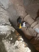 رفع شکستگی خط اصلی انتقال آب شرب شهر دهلران