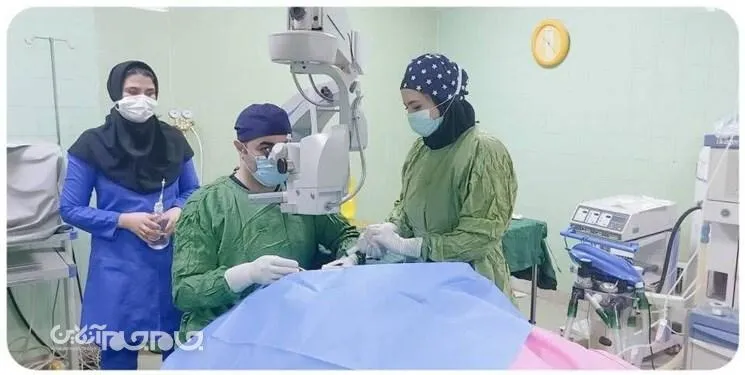 انجام عمل موفقیت‌آمیز پیوند «پرده جنینی» به چشم در بیمارستان سیدالشهدا فارسان 