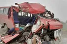 تصادف خونین مینی‌ بوس و اتوبوس در جاده آمل