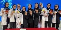 ببینید | درخشش خیره کننده دختران کاروان ورزش ایران در ریاض