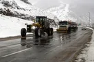 باران و برف در جاده‌ های ۱۷ استان ایران