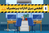 قطع برق ۵۰ اداره بدمصرف در استان چهارمحال و بختیاری