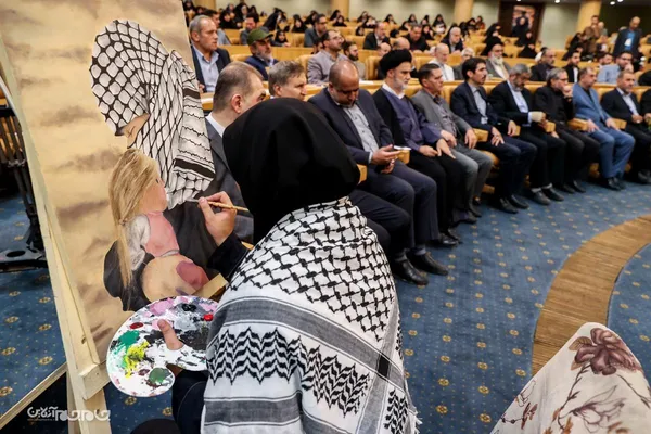 مراسم اولین سالگرد عملیات &laquo;طوفان الاقصی&raquo;