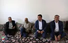دیدار مدیرکل بنیاد هرمزگان با دو خانواده ایثارگر دهستان گهره