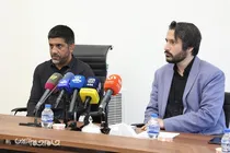 گزارش تصویری | نشست خبری رونمایی از پویانمایی کشتی گیران