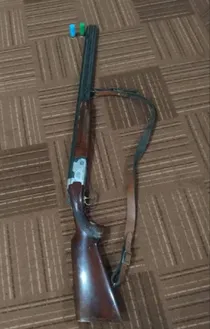 یک شکارچی غیر مجاز  در ارجمند زمینگیر شد