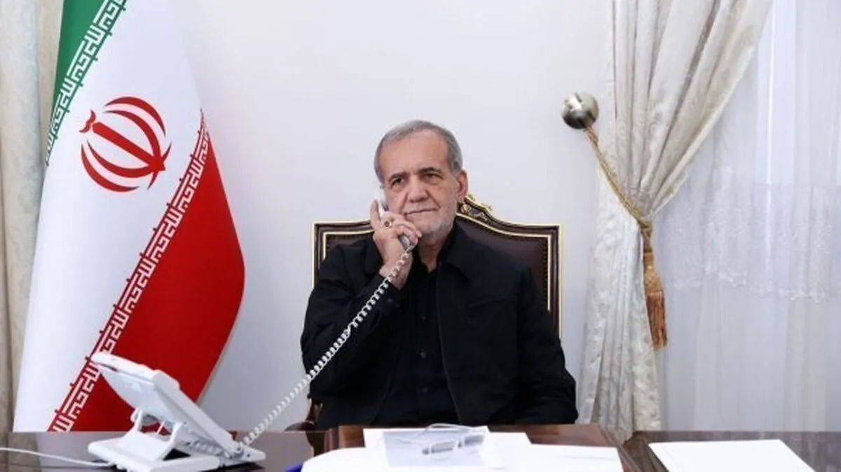 پزشکیان با رئیس شورای‌عالی سیاسی یمن گفت‌وگو کرد