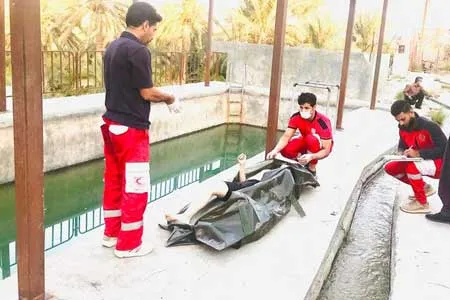 غرق شدن پسر ۱۶ ساله در استخر