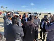 بازدید میدانی معاون وزیر راه و شهرسازی از پروژه‌های گردشگری شهر جدید تیس