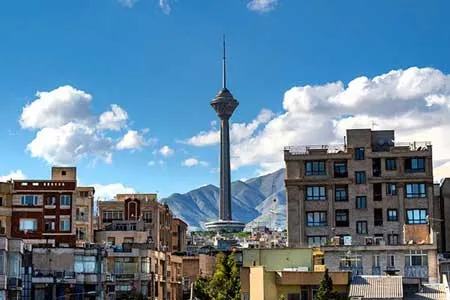 شاخص کیفیت هوای تهران در روز جاری