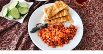 طرز تهیه املت لوبیا شاپوری