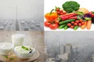 تغذیه مناسب در هنگام آلودگی هوا