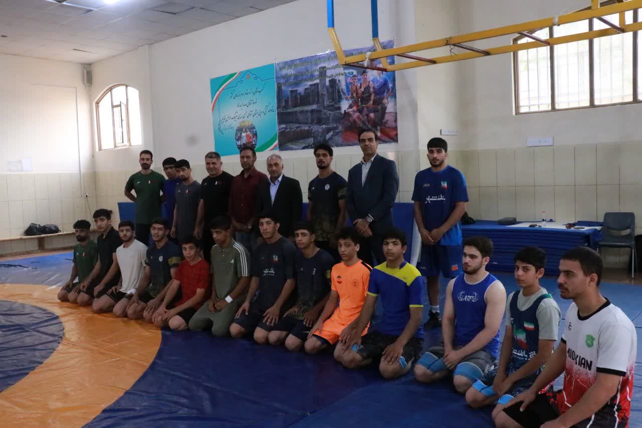 برگزاری سومین اردوی مشترک تیم ملی قطر و کشتی‌گیران چهارمحال‌وبختیاری