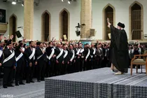 گزارش تصویری | دیدار هزاران نفر از کارگران با رهبر معظم انقلاب