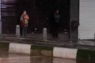 رگبار و رعد و برق در پایتخت | وزش باد خیلی شدید