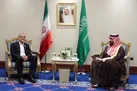 دیدار ولیعهد عربستان با رئیس‌ جمهور ایران در دوحه