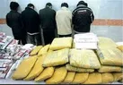 دستگیری ۴۲ قاچاقی به همراه ۸ تن مواد مخدر | کشف ۲۰ قبضه سلاح