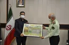قدردانی فرمانده انتظامی هرمزگان از صداوسیمای استان  هرمزگان