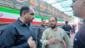پیگیری نیازهای موکب یزد در پایانه مرزی مهران
