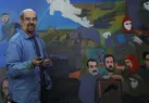 روایتی از نقاشی ۱۰۰ متری زنده‌یاد حبیب‌الله صادقی در تلویزیون