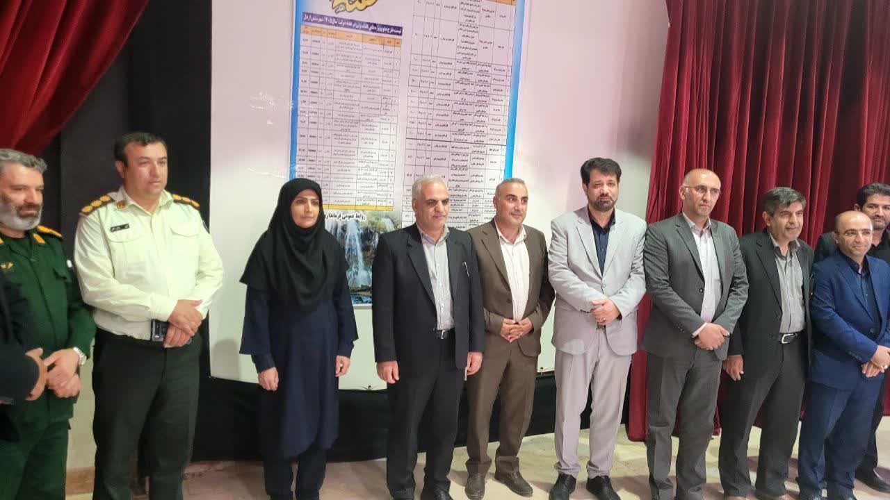 ۳۵ طرح هادی روستایی در اردل افتتاح و کلنگ‌زنی شد