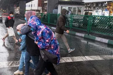 هشدار نارنجی هواشناسی در پی تداوم بارش‌ ها