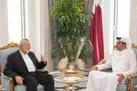 گفت و گوی امیر قطر با اسماعیل هنیه درباره آتش‌بس در غزه