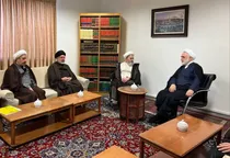 رییس قوه قضاییه با آیت‌الله سبحانی دیدار کرد