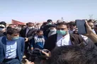 رییس جمهور مورد استقبال کاروان‌های راهیان نور قرار گرفت