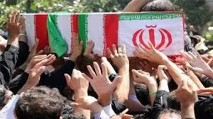 پیکر شهید مدافع امنیت در خرمشهر تشییع و خاکسپاری شد